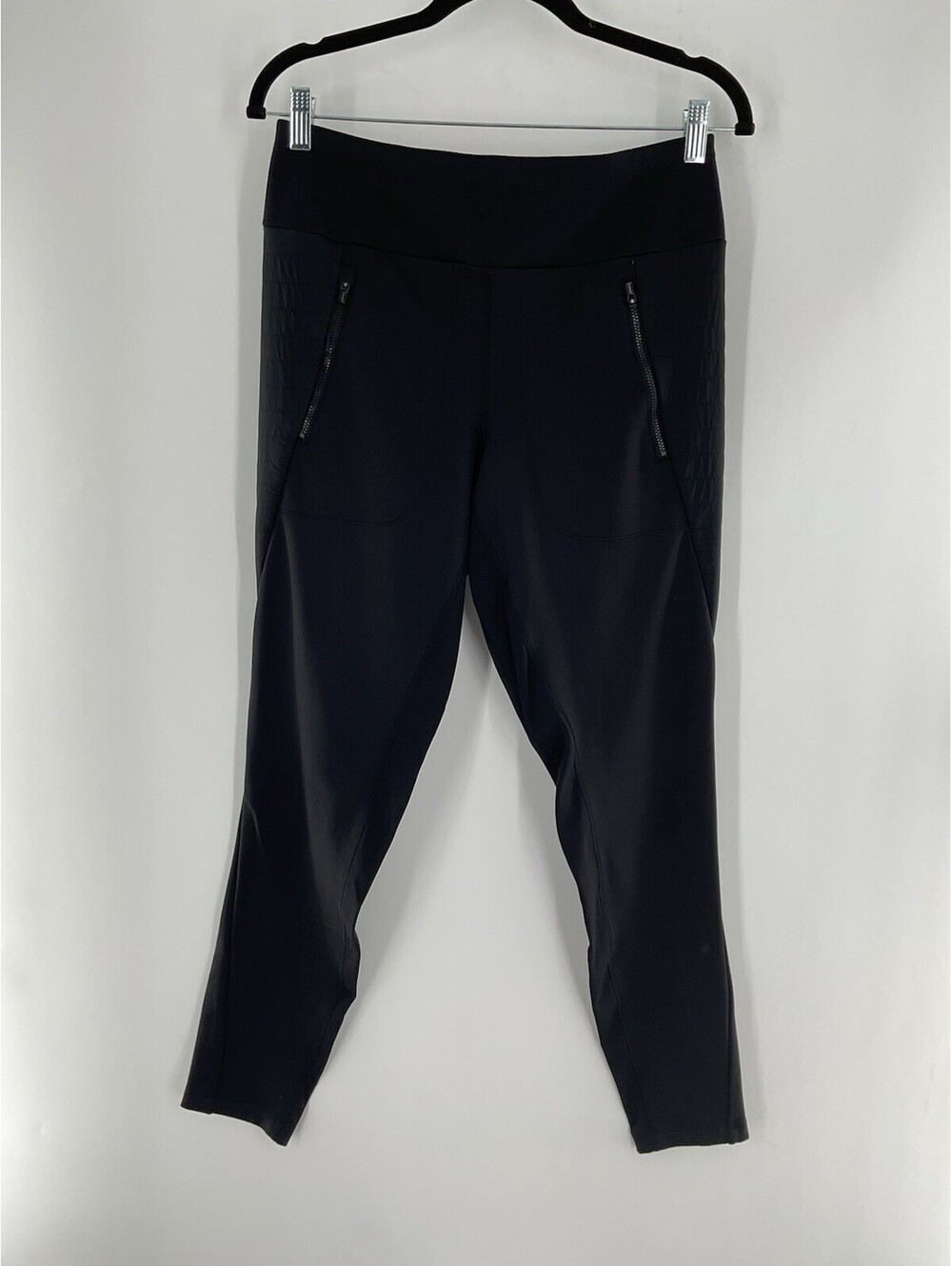 Athleta Peak Hybrid Fleece Tight Medium Athletic Pants Black 140